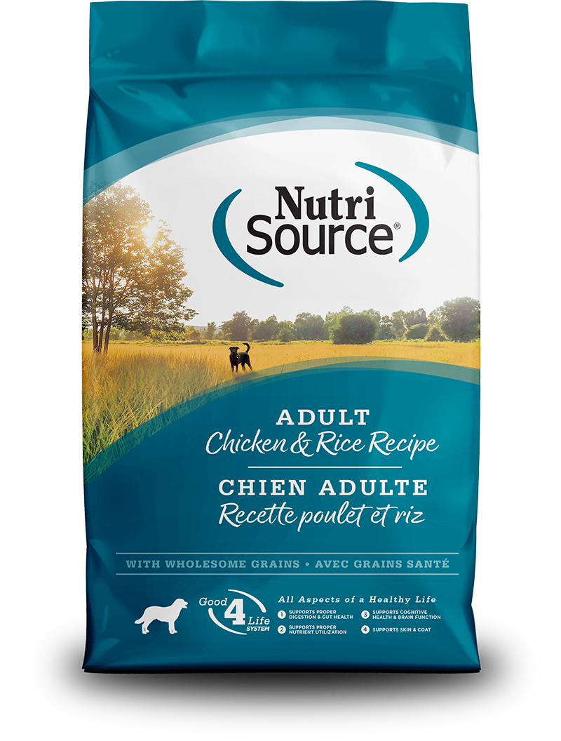 NutriSource Chicken &amp; Rice with Wholesome Grains Dog Food
