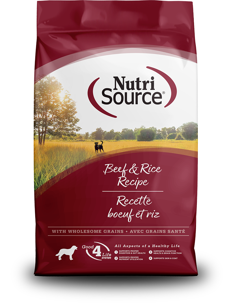 NutriSource Beef &amp; Rice with Wholesome Grains Dog Food