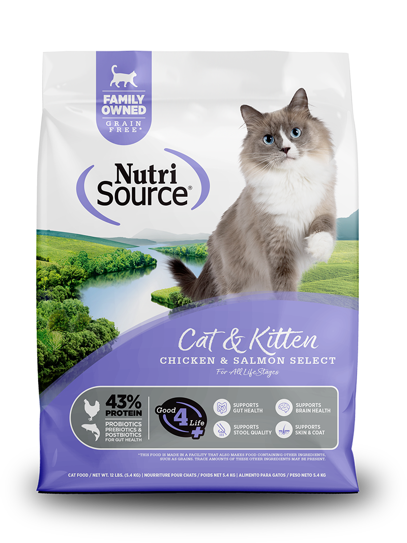 NutriSource Chicken &amp; Salmon Select Cat &amp; Kitten Food