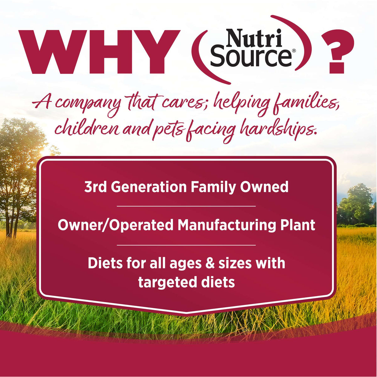 NutriSource Chicken, Lamb &amp; Ocean Fish with Wholesome Grains Canned Dog Food