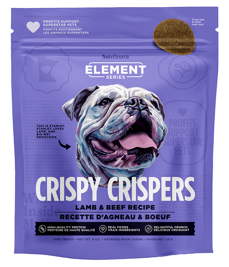 NutriSource Crispy Crispers Chicken &amp; Duck Dog Treats
