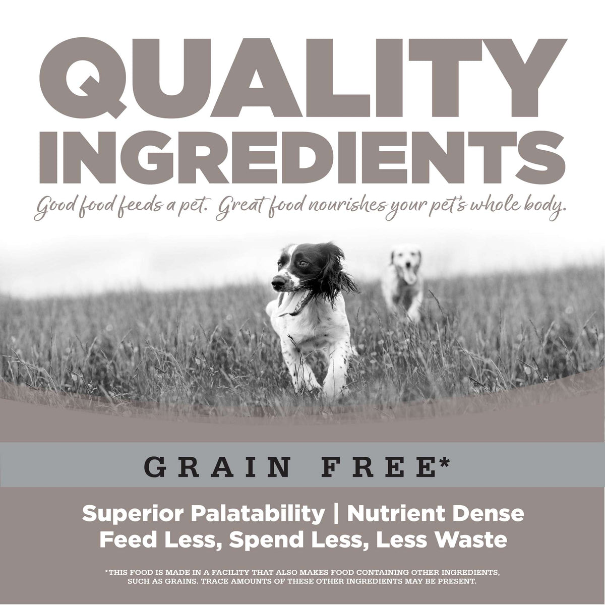 NutriSource Grain Free Senior Recipe Turkey, Turkey Meal &amp; Menhaden Fish Meal Dog Food