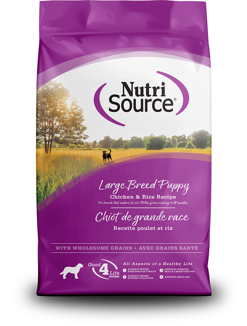 NutriSource Large Breed Puppy Chicken &amp; Rice Dog Food