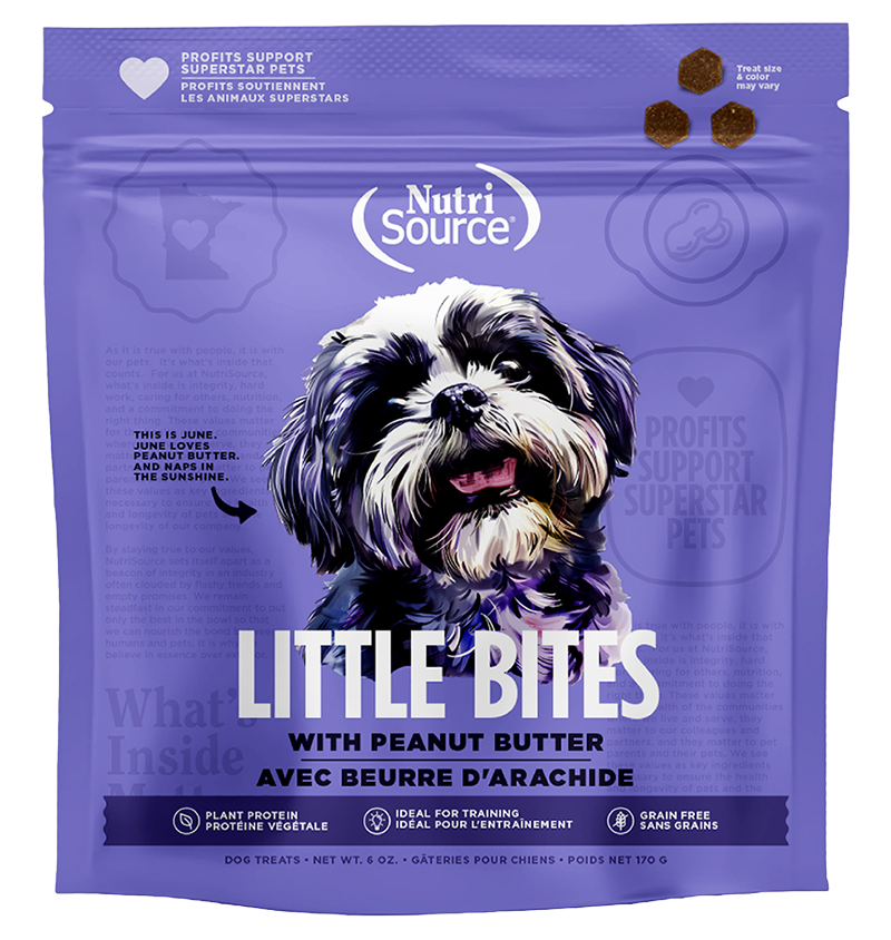 NutriSource Little Bites with Peanut Butter Dog Treats