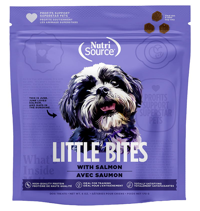 NutriSource Little Bites with Salmon Dog Treats