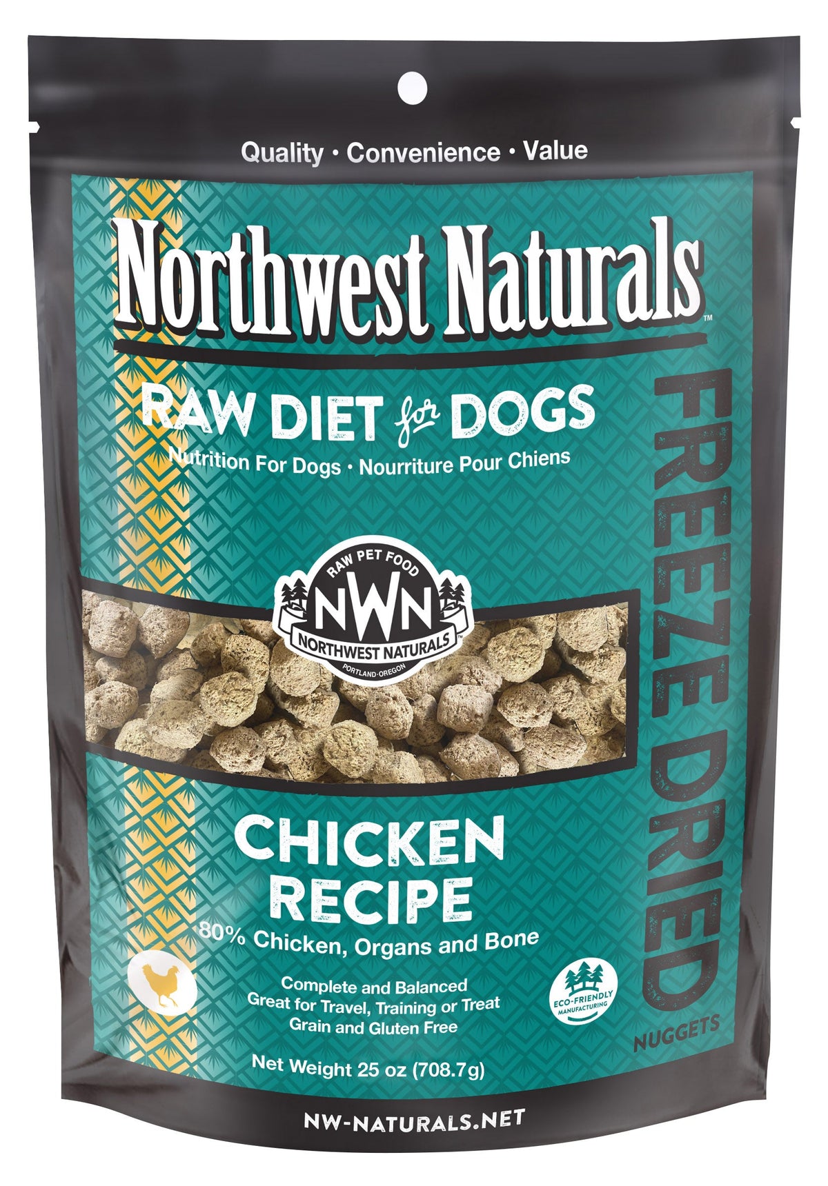 Northwest Naturals Freeze-Dried Raw Chicken Dog Food