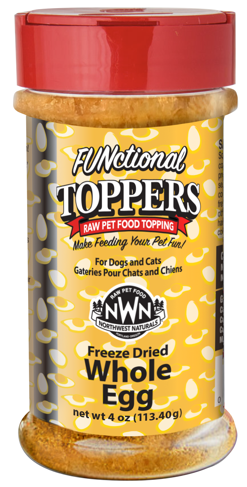 Northwest Naturals Dog &amp; Cat FUNctional Topper Whole Egg