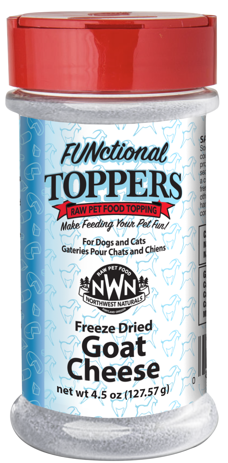 Northwest Naturals Dog &amp; Cat FUNctional Topper Goat Cheese