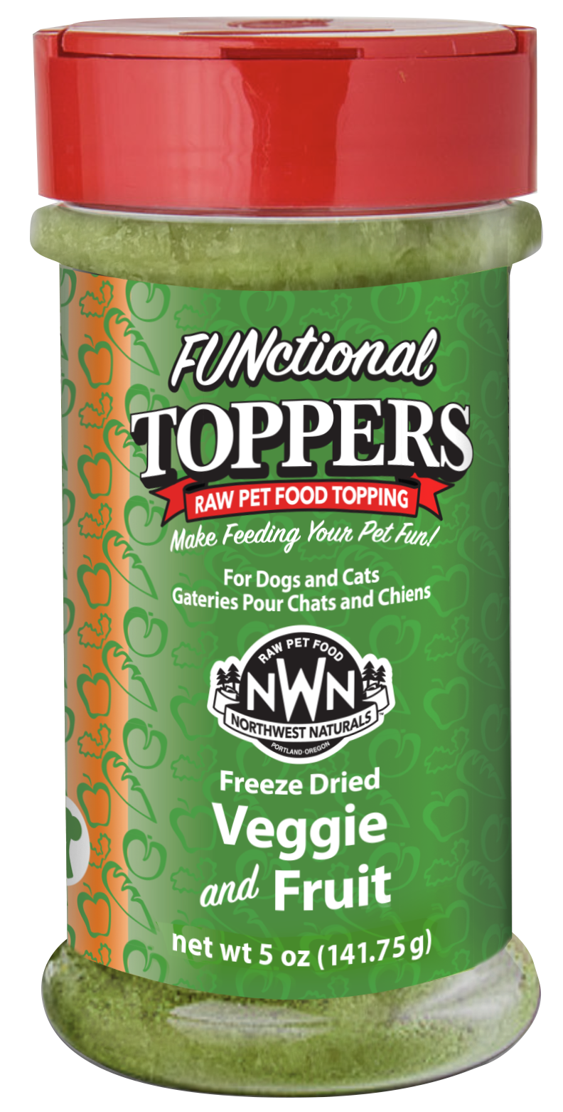 Northwest Naturals Dog &amp; Cat FUNctional Topper Veggie &amp; Fruit