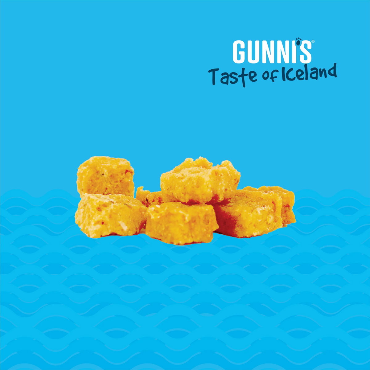 Gunni&#39;s Pet Taste of Iceland Cod Baby Bites Dog Treats