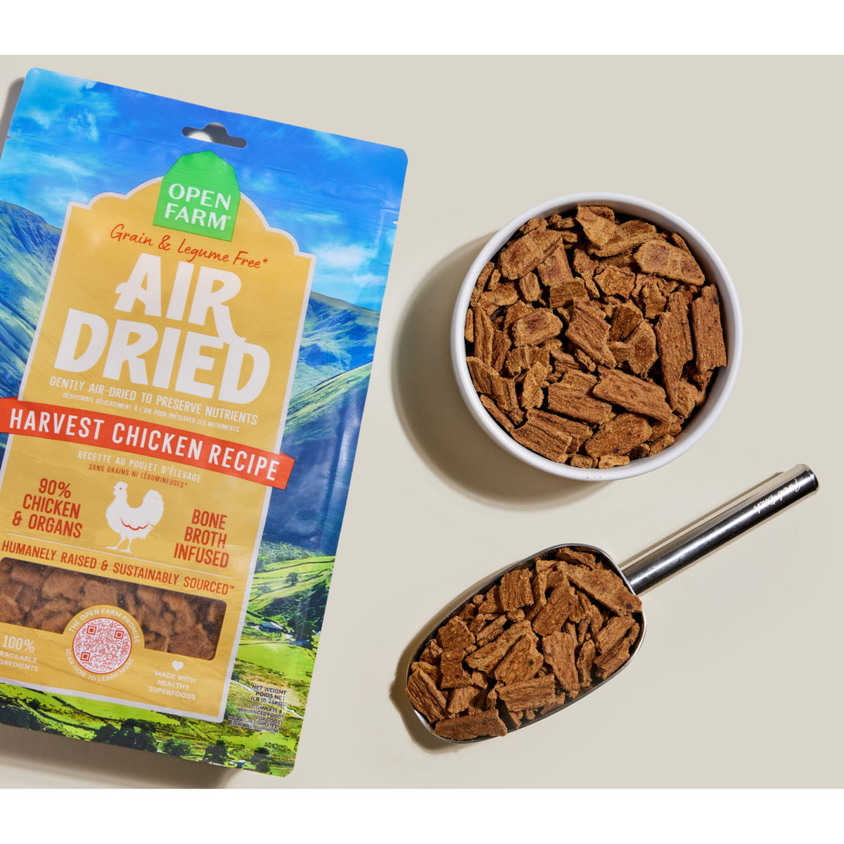 Open Farm Grain Free Air-Dried Chicken Dog Food