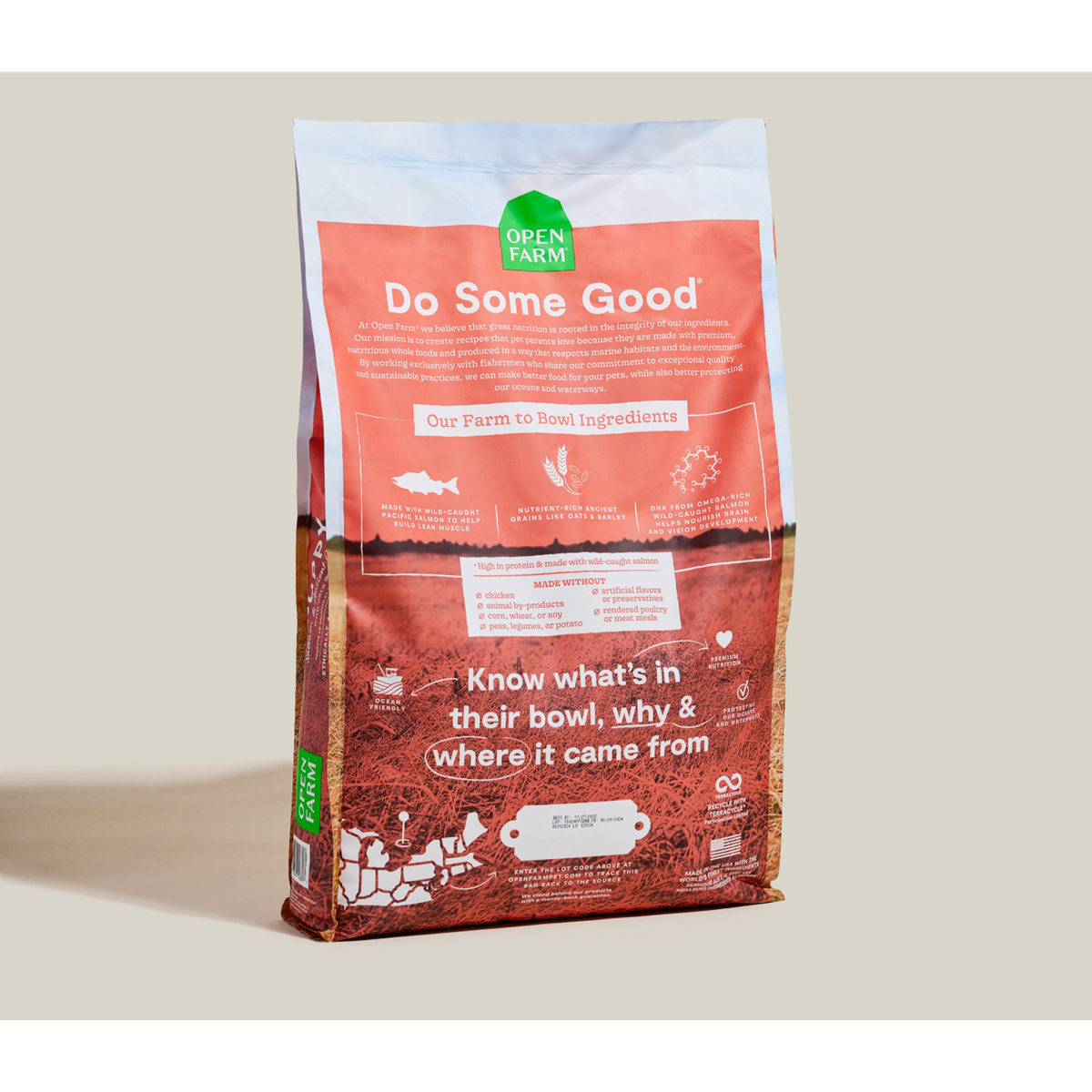 Open Farm Salmon &amp; Ancient Grains Puppy Dog Food