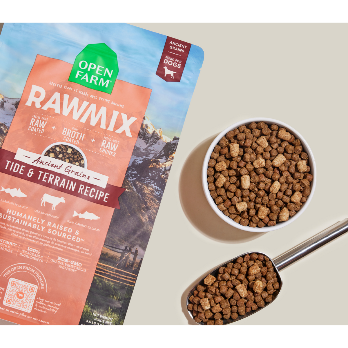 Open Farm RawMix Ancient Grains Tide &amp; Terrain Dog Food
