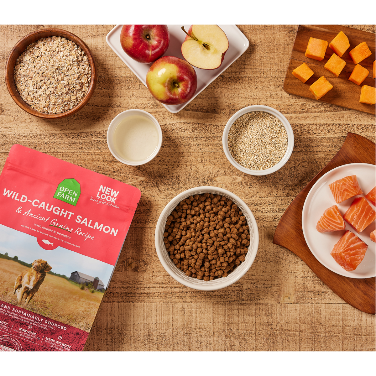 Open Farm Wild Caught Salmon &amp; Ancient Grains Dog Food