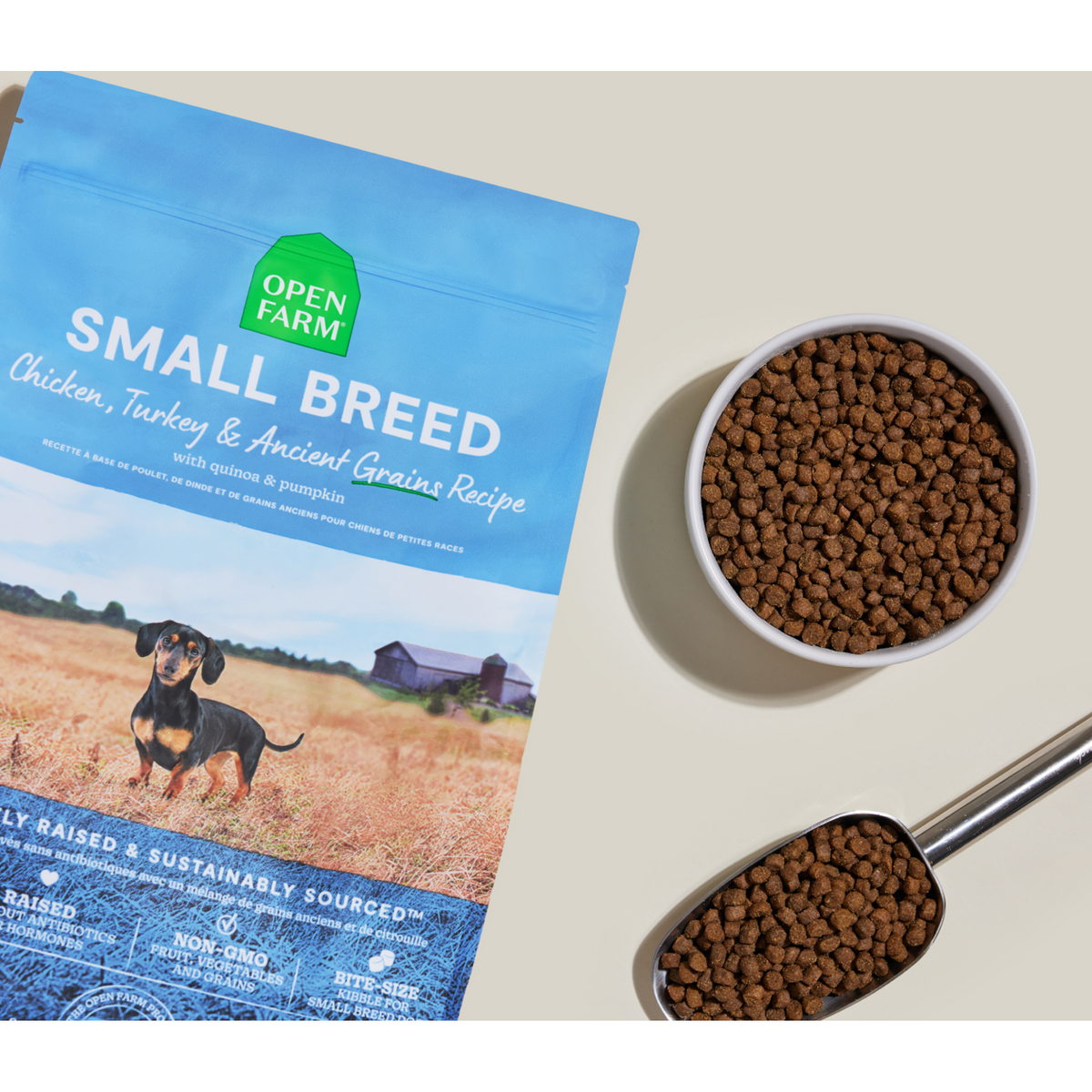 Open Farm Small Breed Chicken, Turkey &amp; Ancient Grains Dog Food