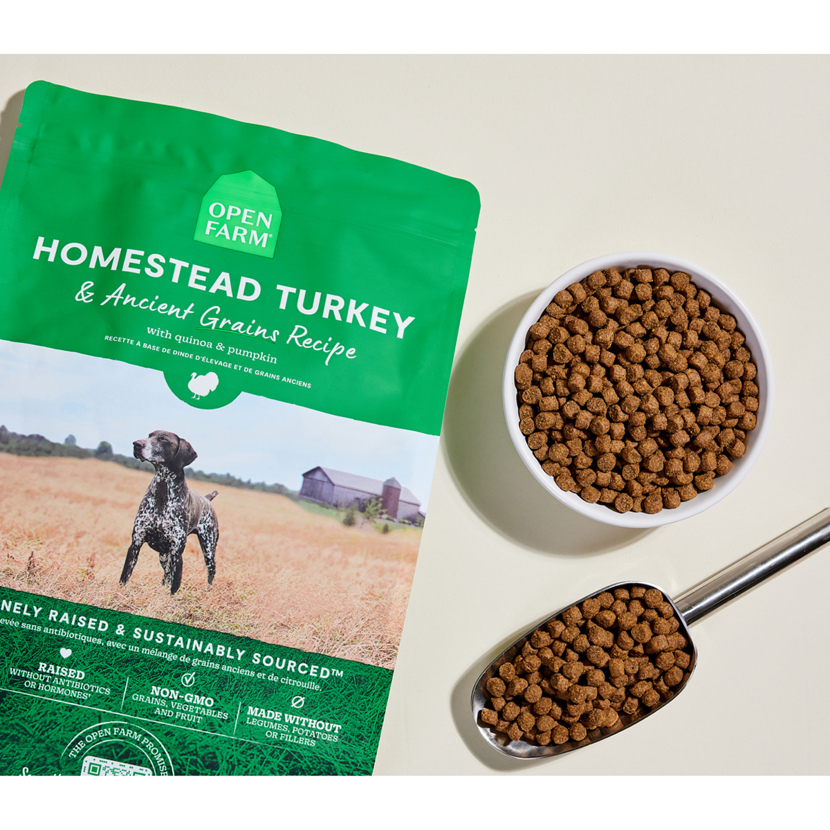 Open Farm Homestead Turkey &amp; Ancient Grains Dog Food