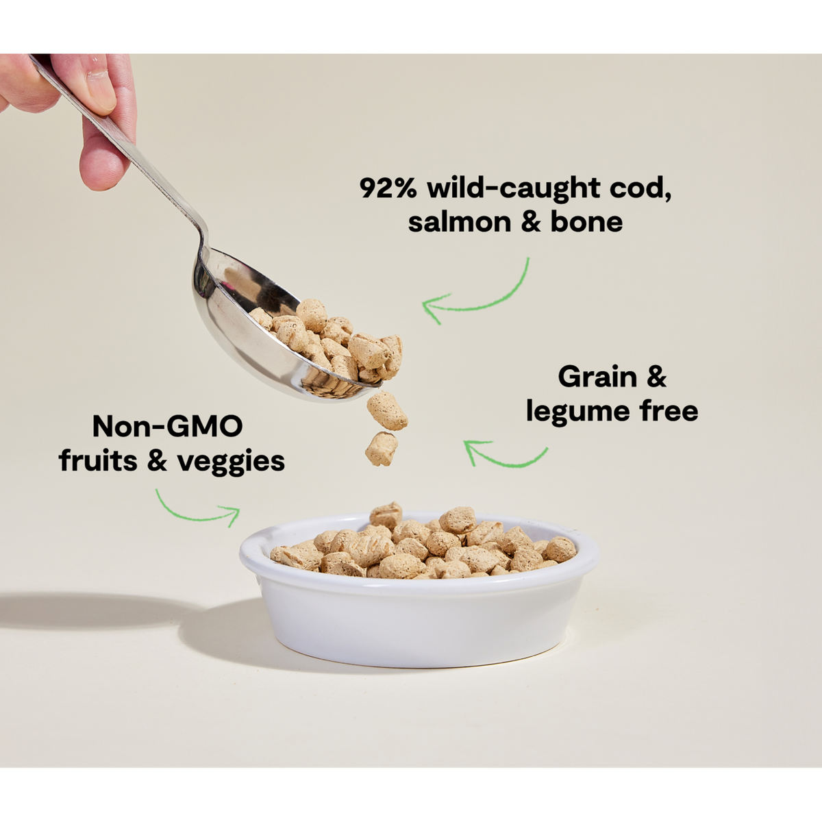 Open Farm Freeze-Dried Raw Wild Caught Salmon &amp; Cod Meal or Mixer Cat Food