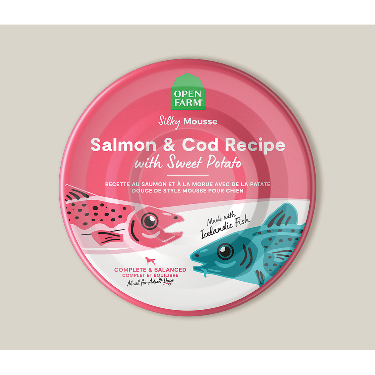 Open Farm Salmon & Cod with Sweet Potato Canned Dog Food
