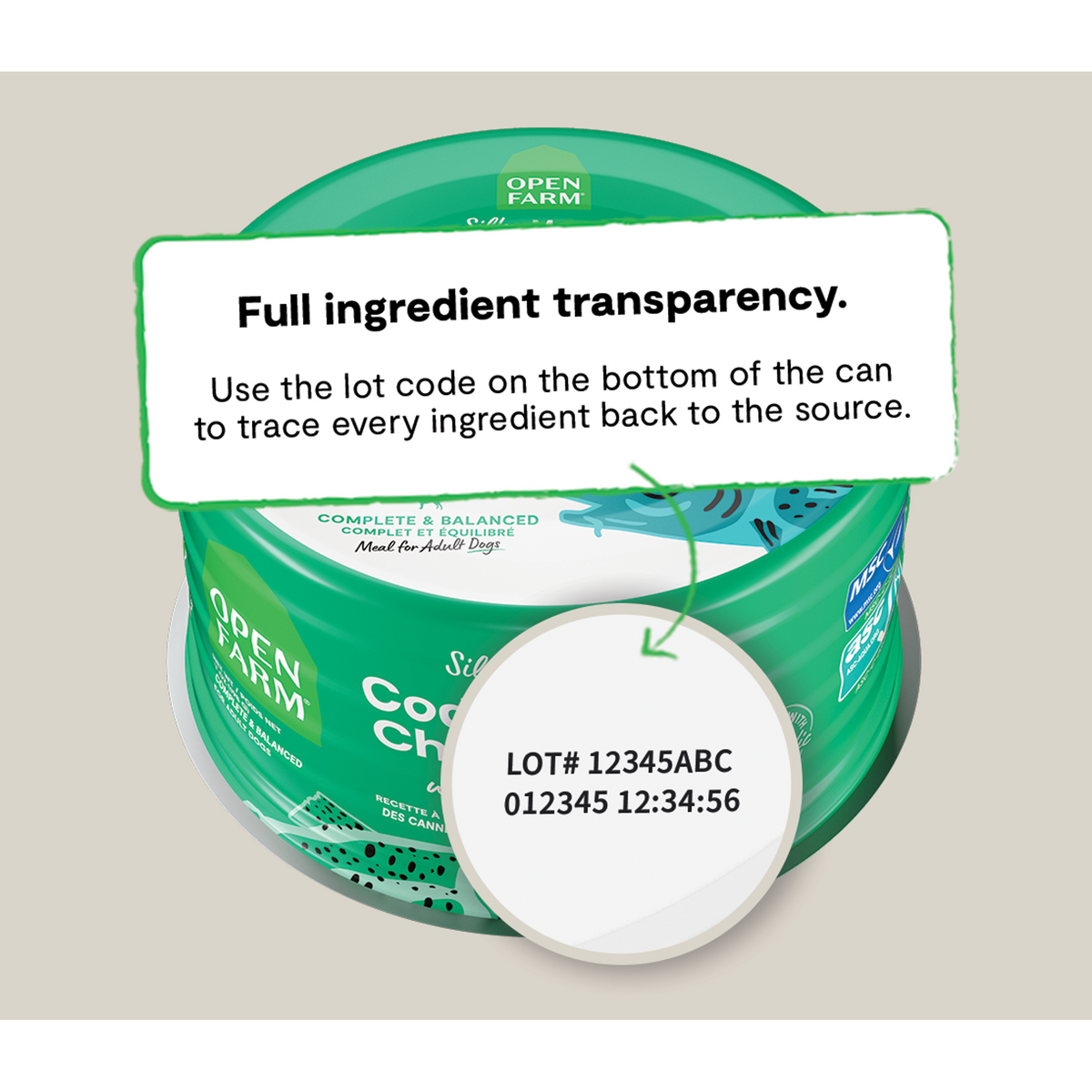 Open Farm Cod & Arctic Char with Cranberries Canned Dog Food