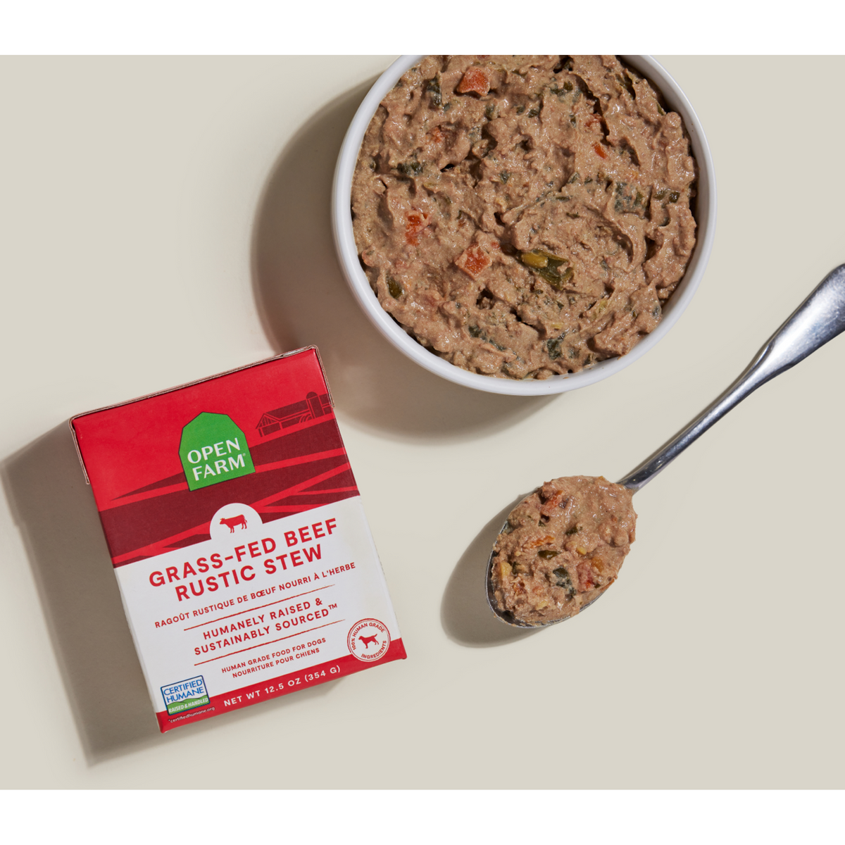 Open Farm Grain Free Grass-Fed Beef Rustic Stew Dog Food