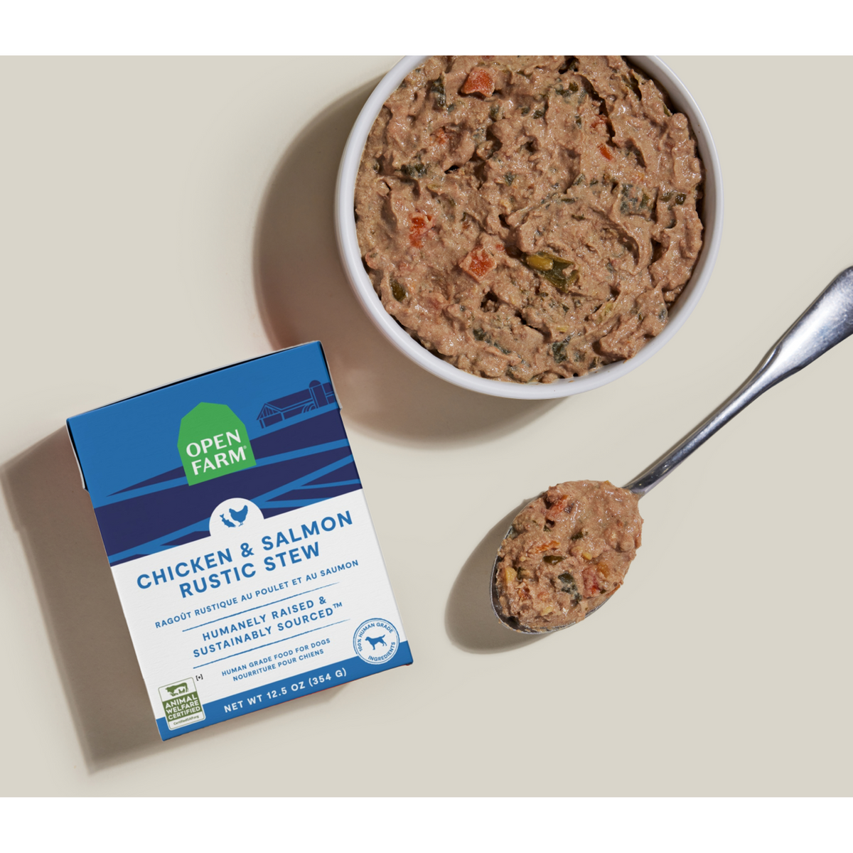 Open Farm Grain Free Chicken &amp; Salmon Rustic Stew Dog Food