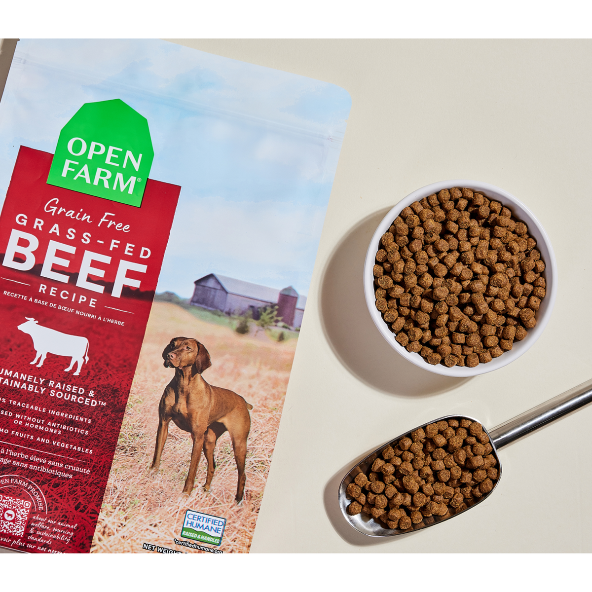 Open Farm Grain Free Grass-Fed Beef Dog Food