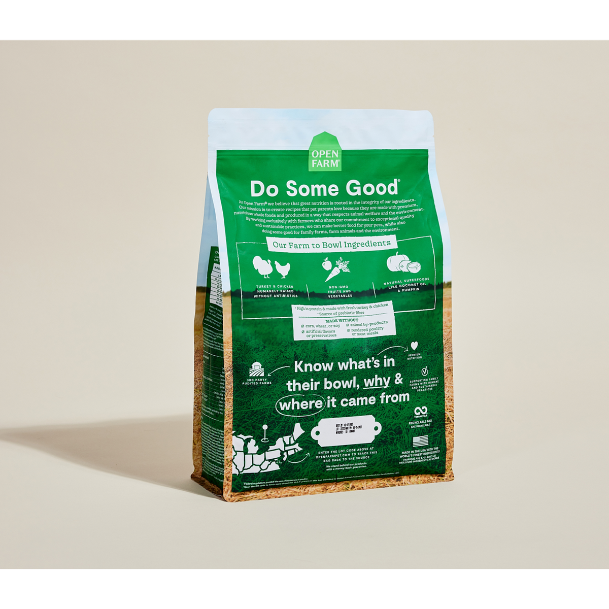 Open Farm Grain Free Homestead Turkey &amp; Chicken Dog Food
