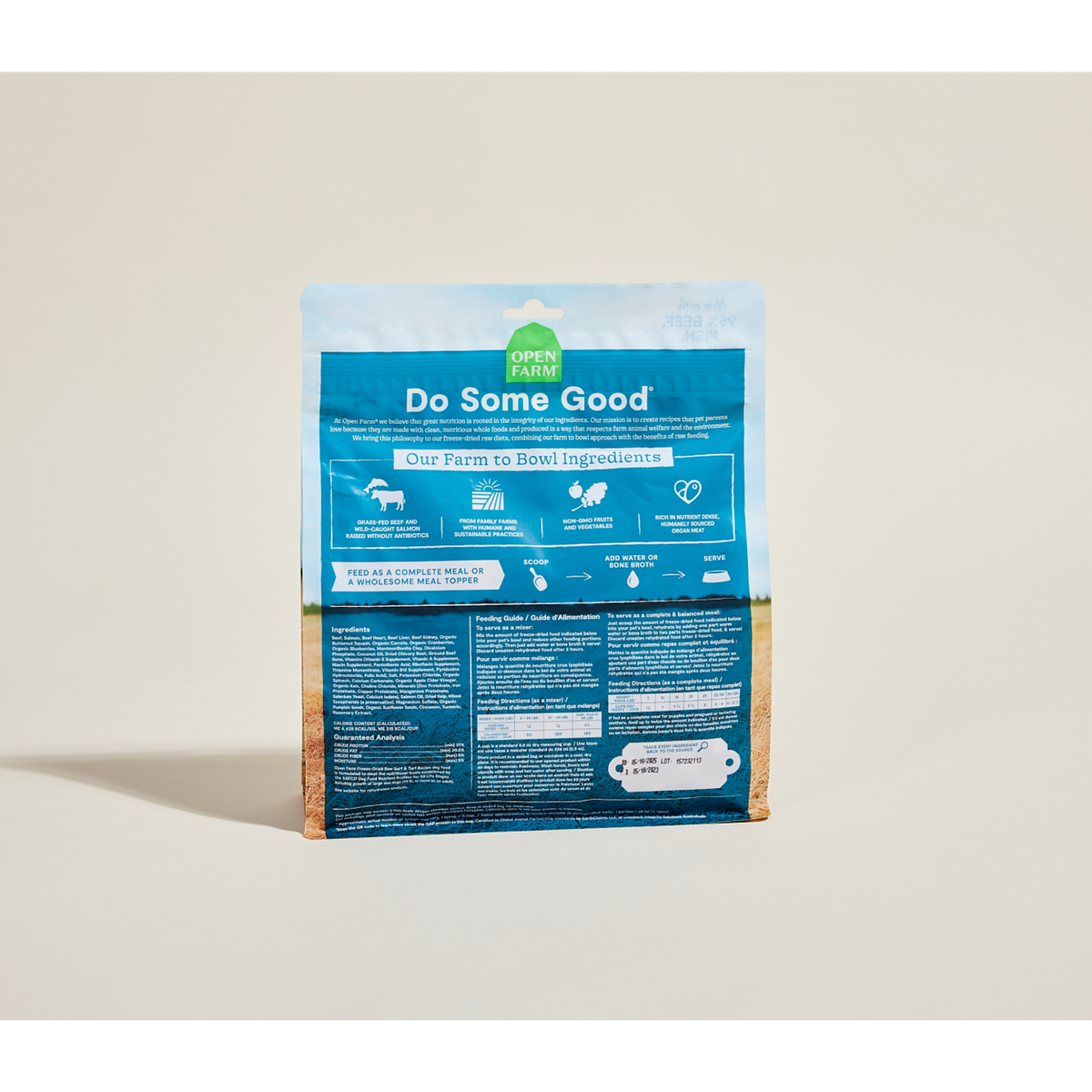 Open Farm Freeze-Dried Raw Surf &amp; Turf Meal or Mixer Dog Food