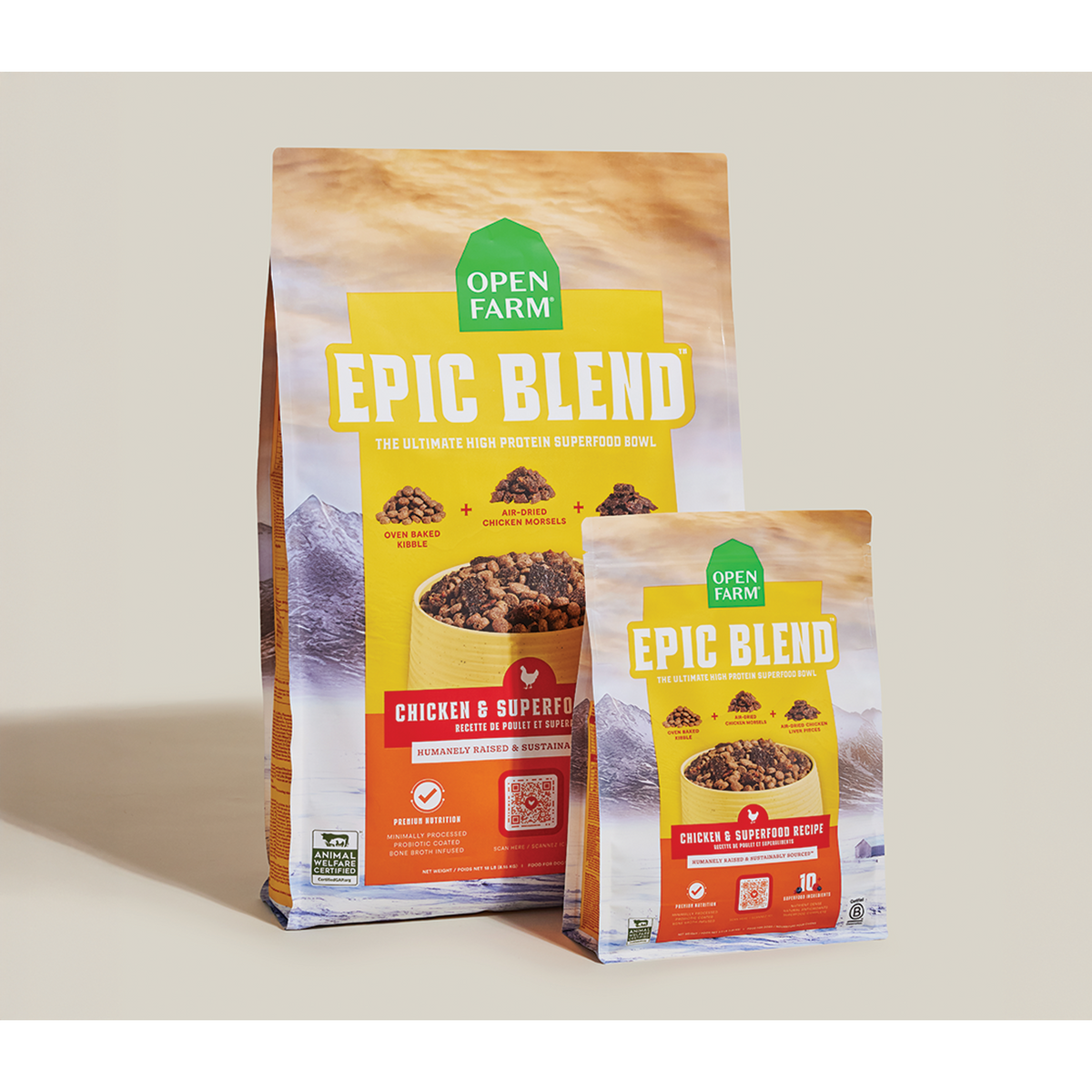 Open Farm Epic Blend Chicken &amp; Superfood Dog Food