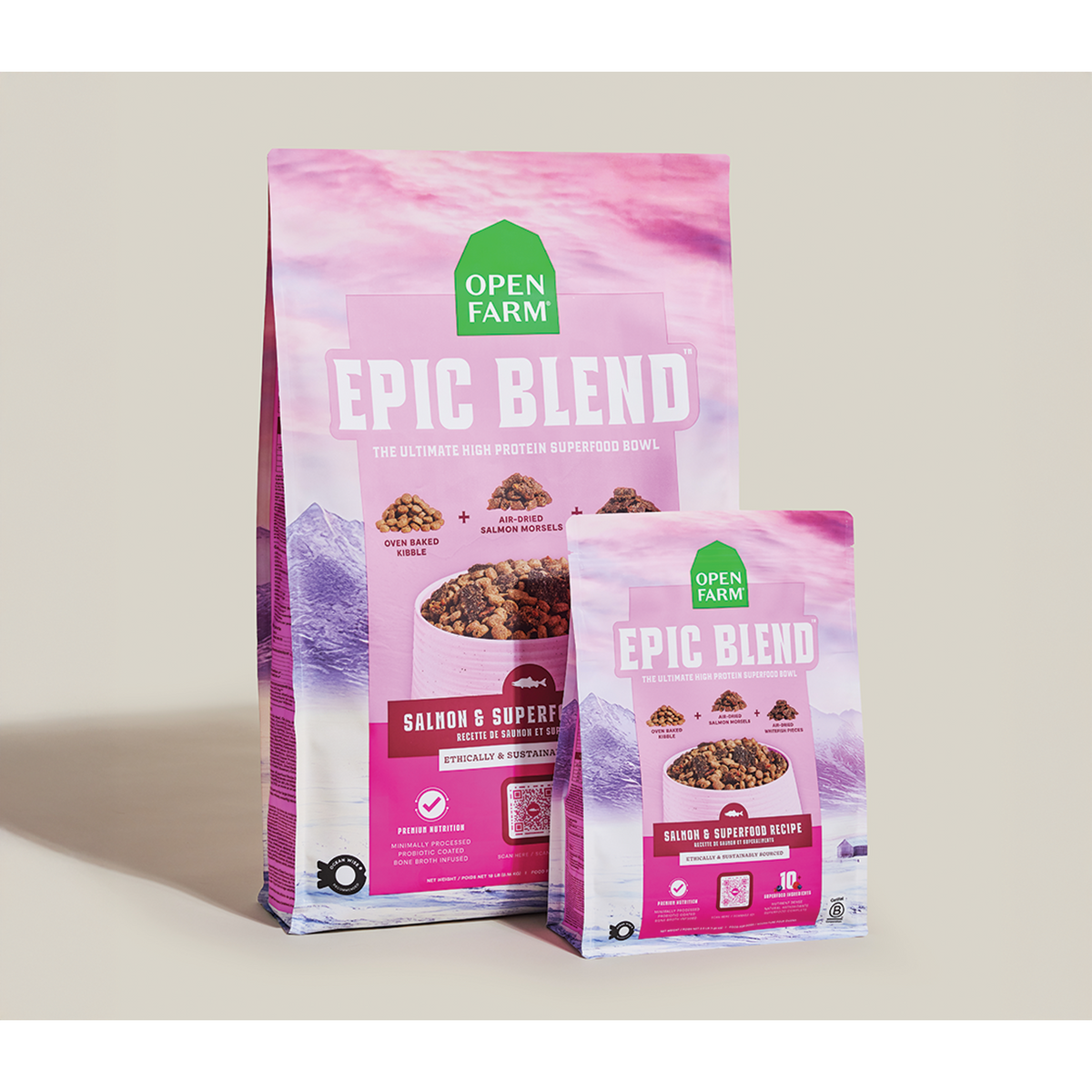 Open Farm Epic Blend Salmon &amp; Superfood Dog Food