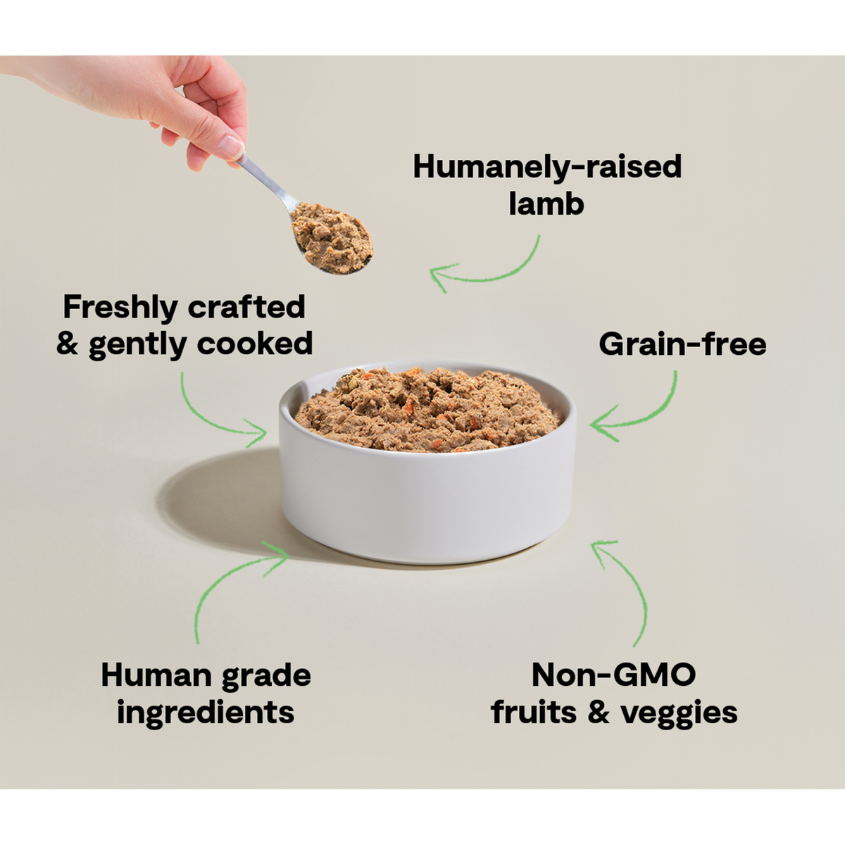 Open Farm Gently Cooked Pasture-Raised Lamb Frozen Dog Food