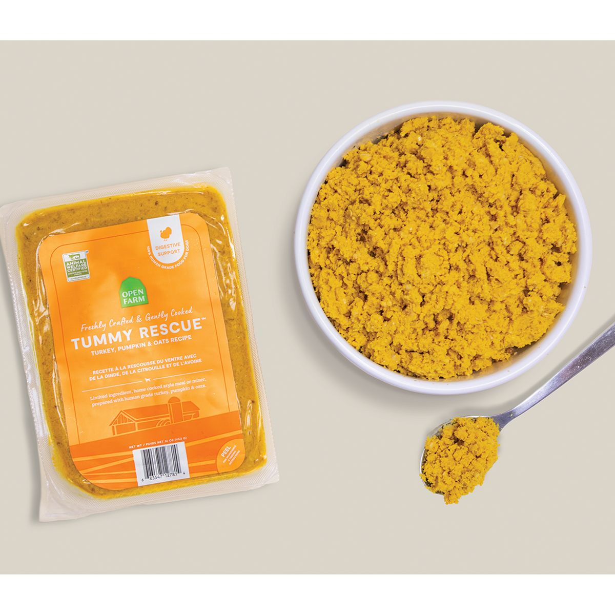 Open Farm Freshly Crafted & Gently Cooked Tummy Rescue Frozen Dog Food