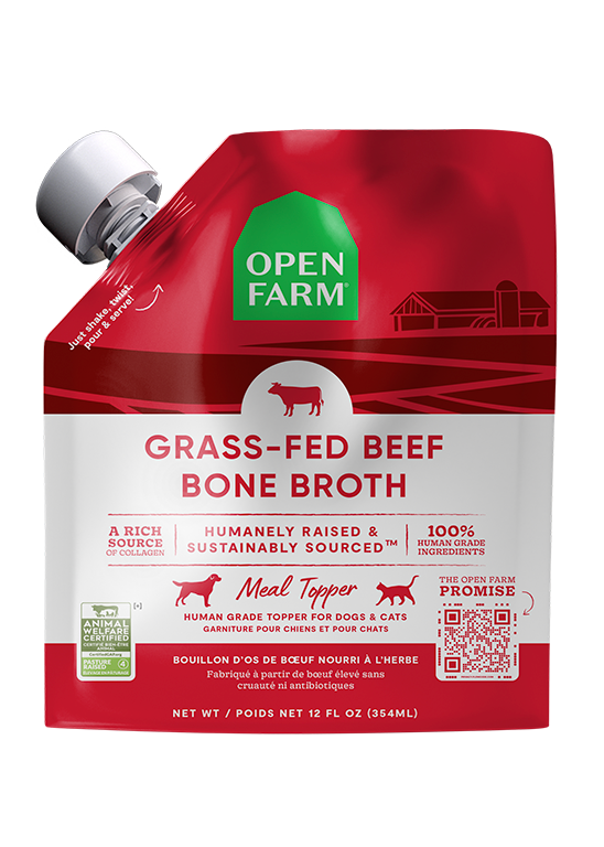 Open Farm Dog &amp; Cat Grass-Fed Beef Bone Broth