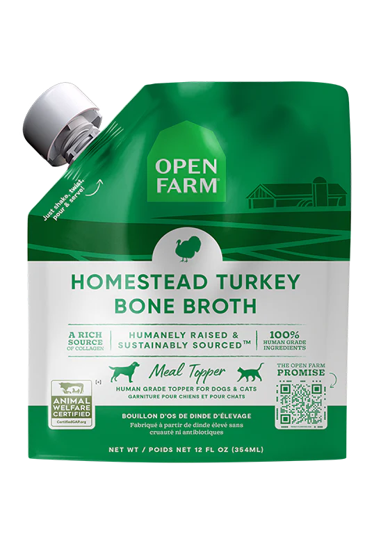 Open Farm Dog &amp; Cat Turkey Bone Broth