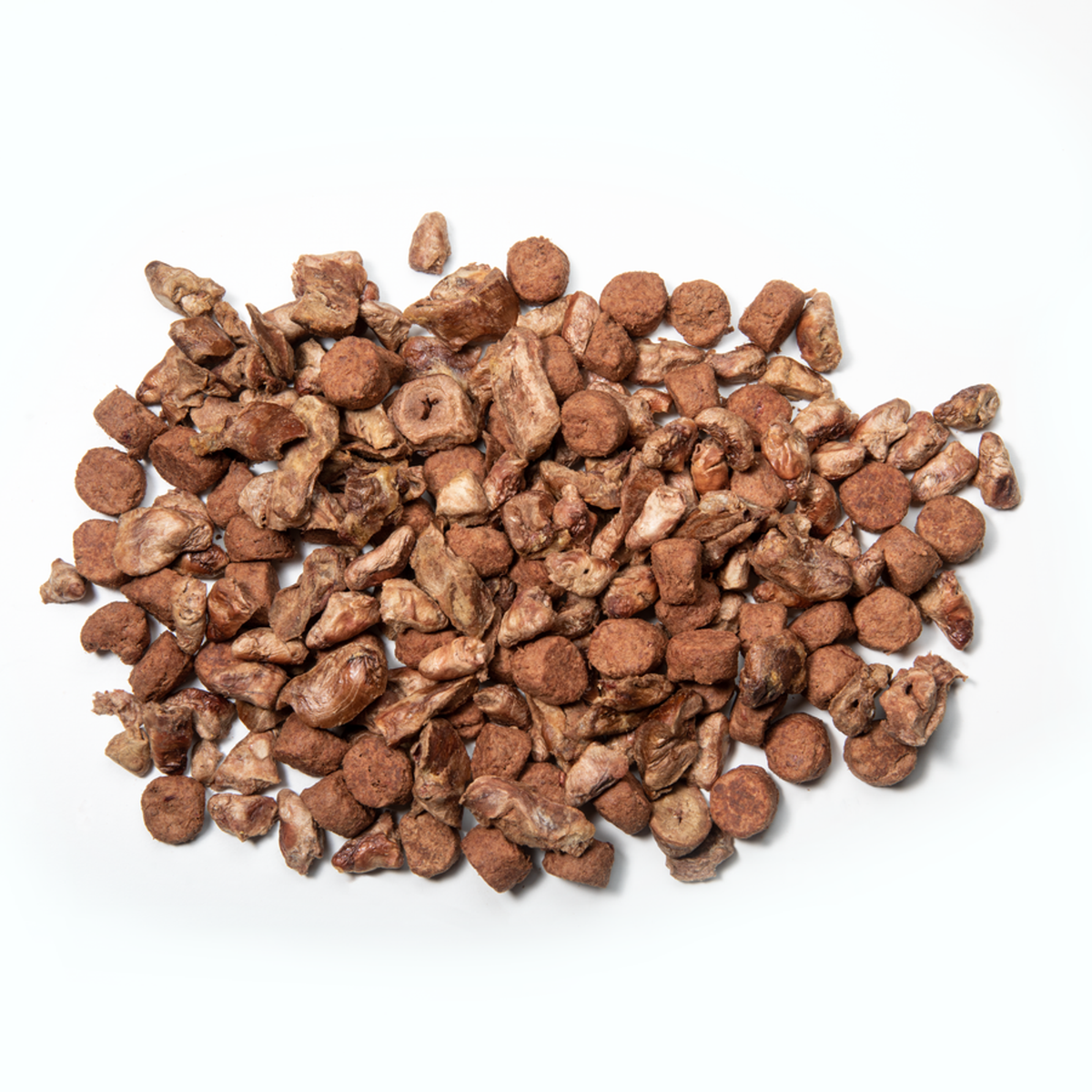 Oma&#39;s Pride Freeze-Dried Raw Heart Medley Dog &amp; Cat Treats