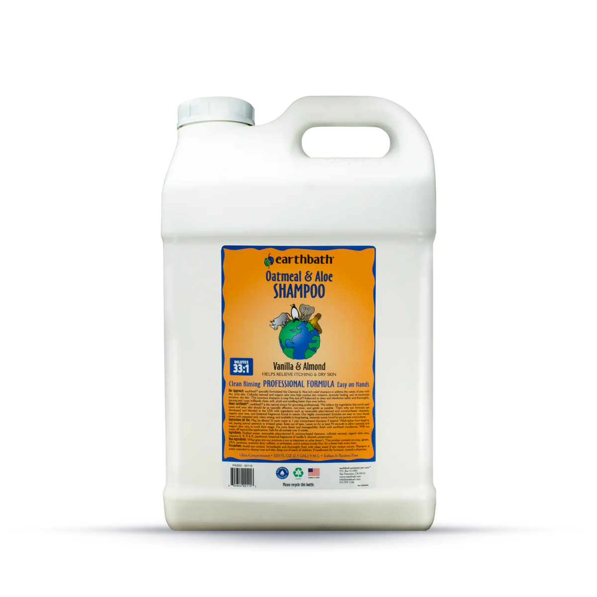 Earthbath Dog Oatmeal & Aloe Shampoo Vanilla & Almond