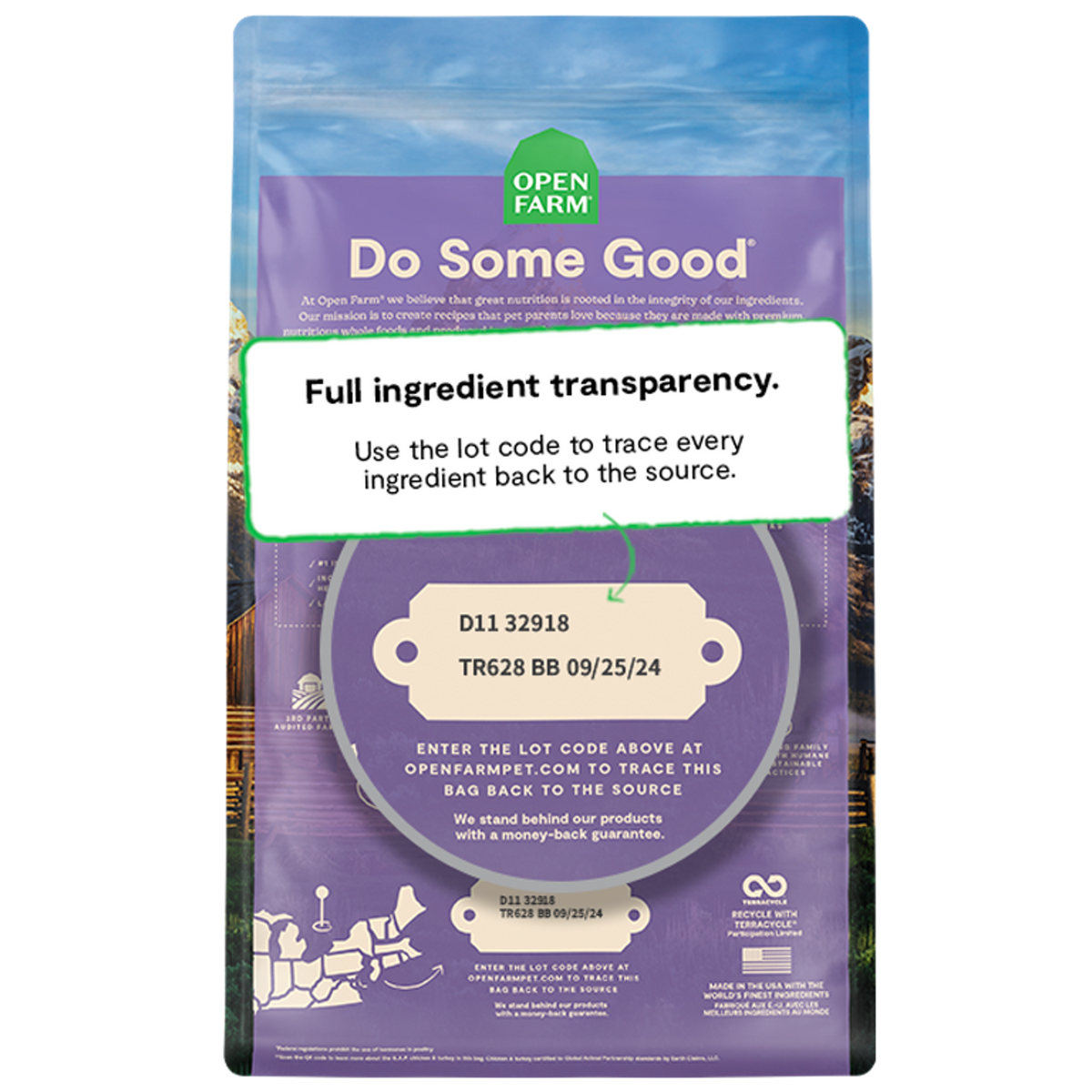 Open Farm RawMix Ancient Grains Large Breed Recipe Dog Food