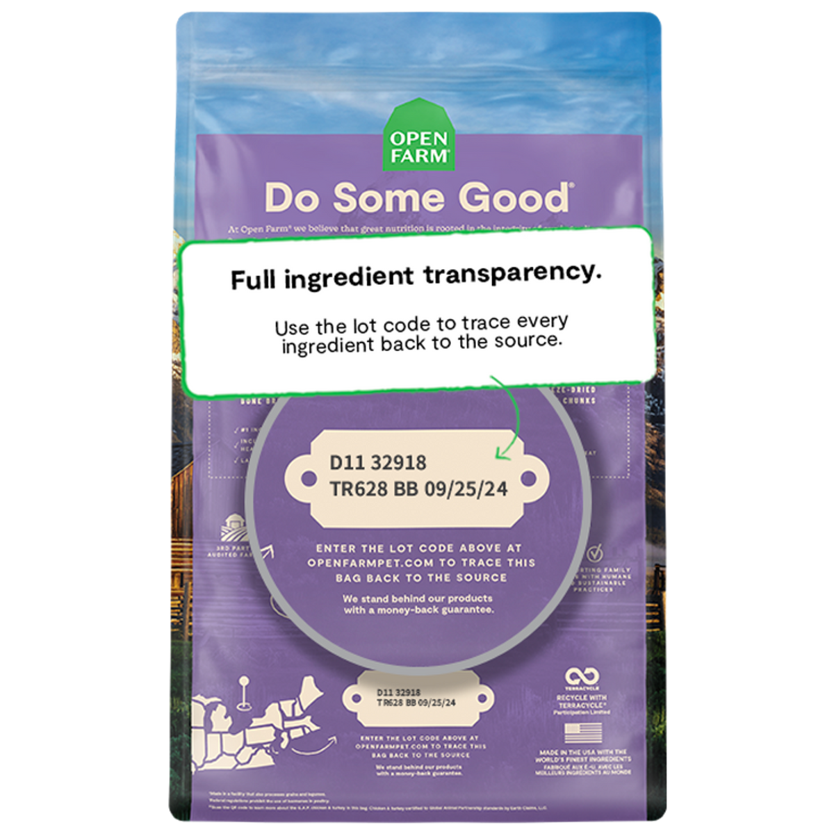 Open Farm RawMix Grain Free Large Breed Recipe Dog Food