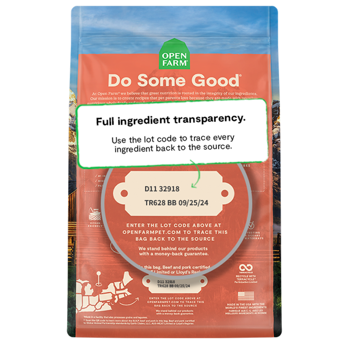 Open Farm RawMix Grain Free Tide and Terrain Dog Food