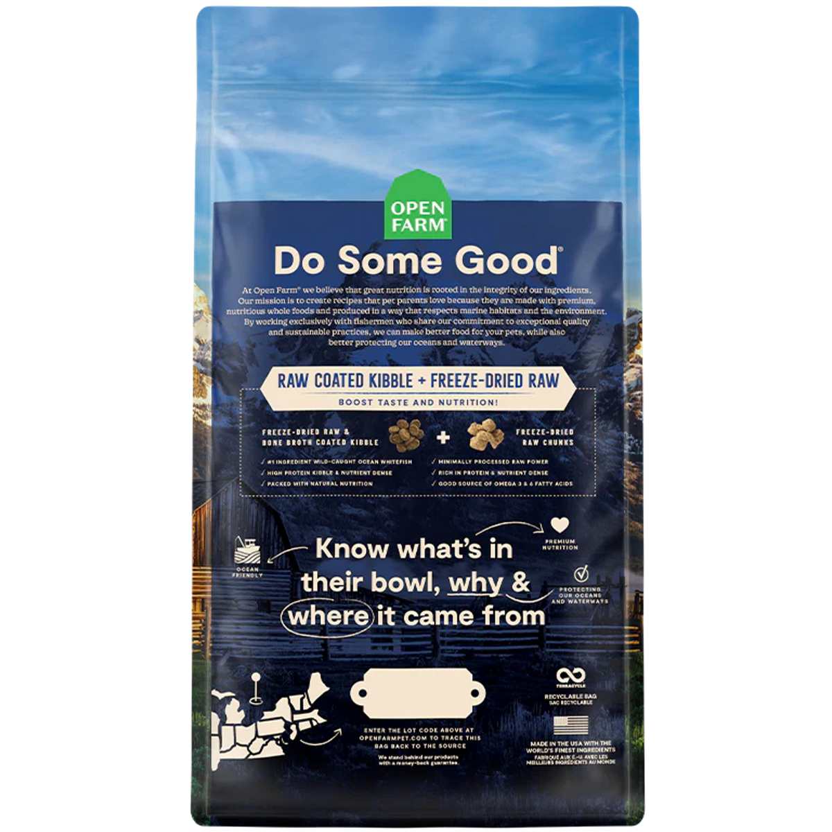 Open Farm RawMix Grain Free Wild Ocean Cat Food