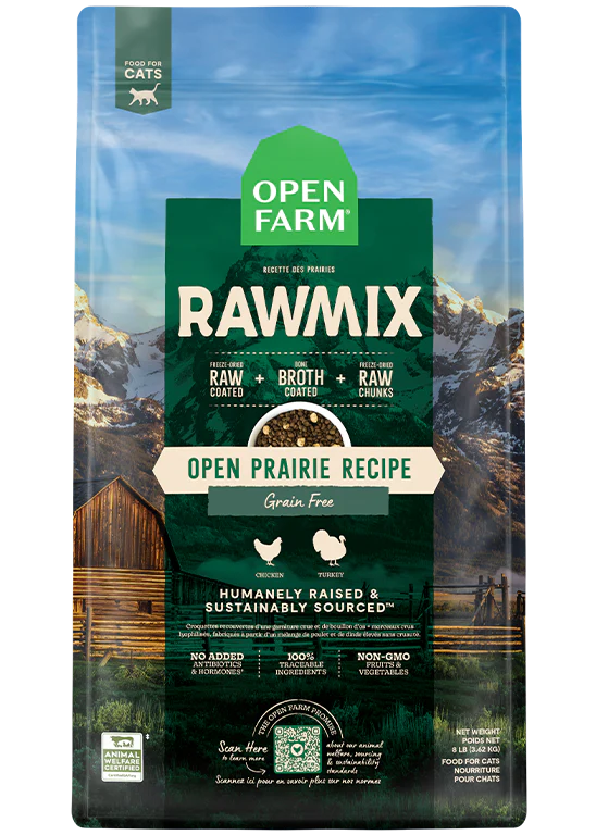 Open Farm RawMix Grain Free Open Prairie Cat Food