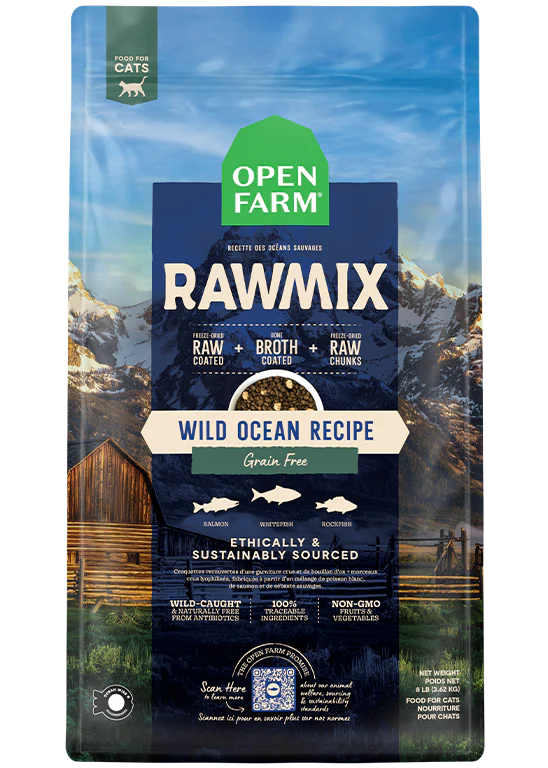 Open Farm RawMix Grain Free Wild Ocean Cat Food