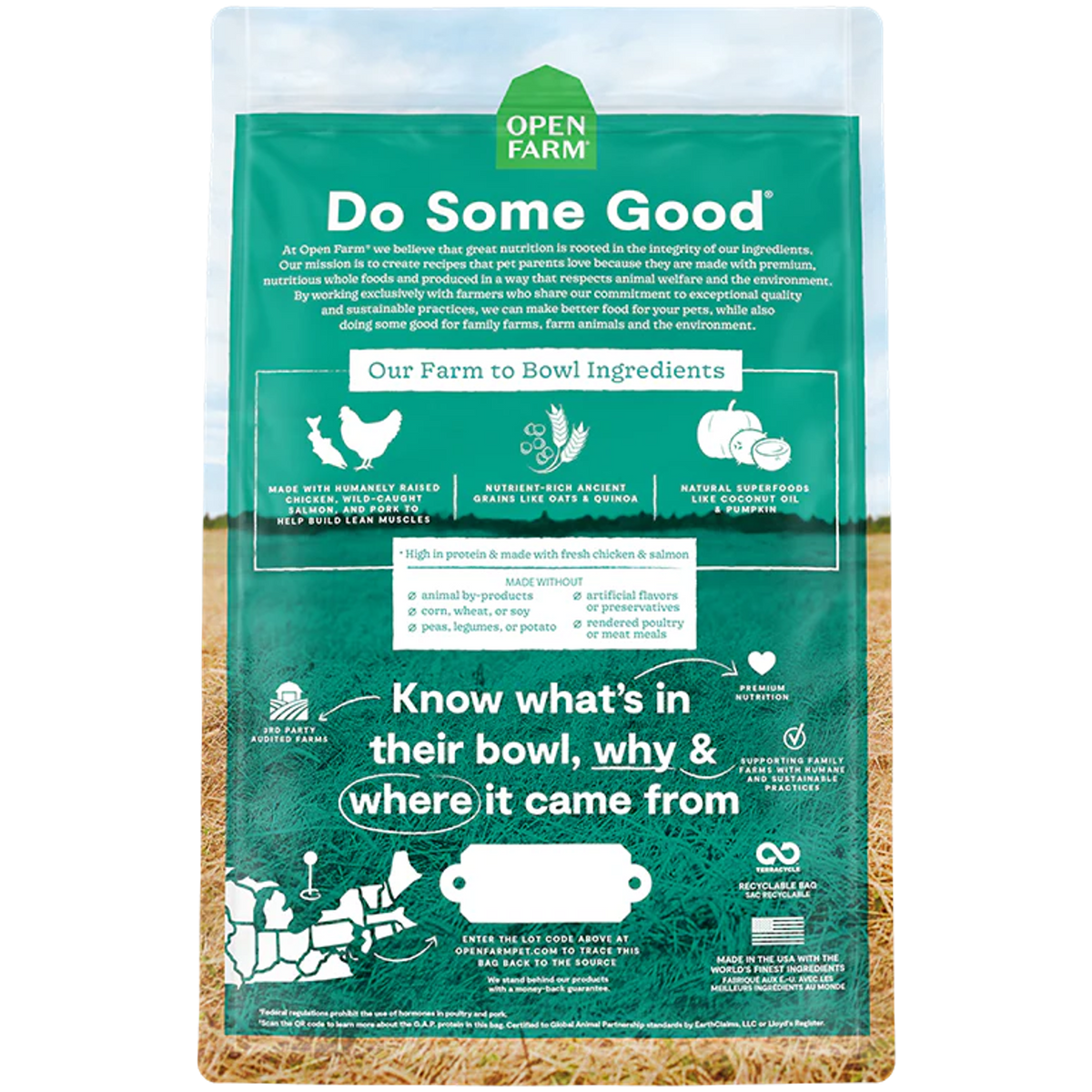 Open Farm Puppy Recipe with Ancient Grains Dog Food