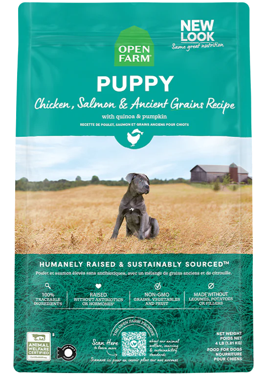 Open Farm Puppy Recipe with Ancient Grains Dog Food - Fresh Fur Pets Online