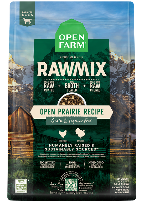 Open Farm RawMix Open Prairie with Ancient Grains Dog Food