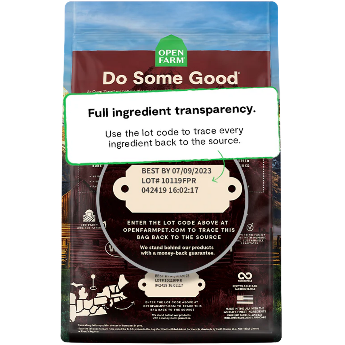 Open Farm RawMix Grain Free Front Range Dog Food