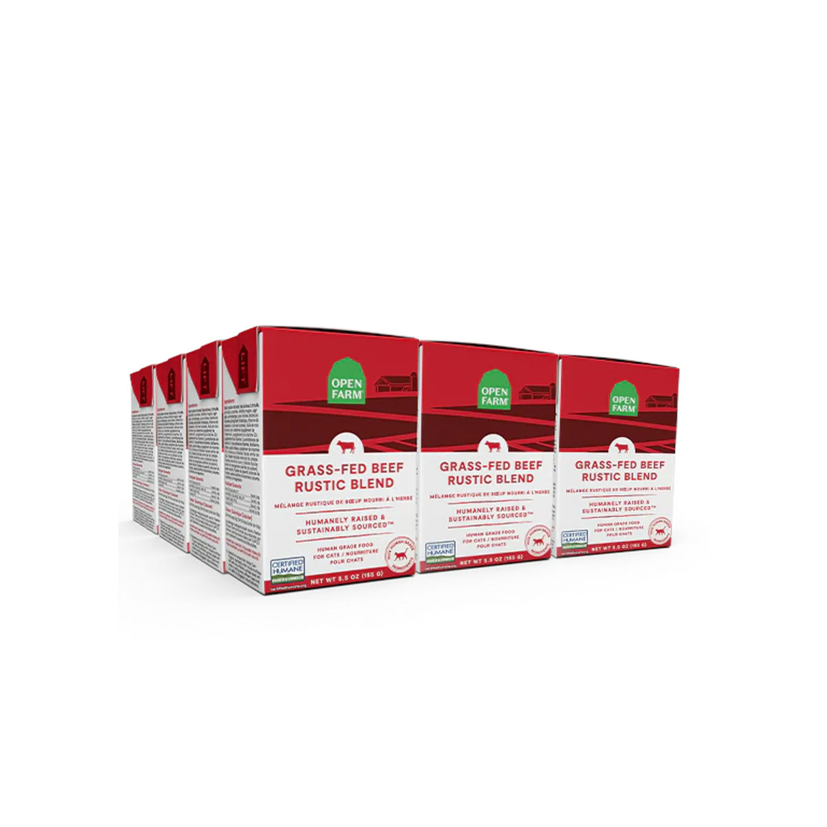 Open Farm Grain Free Grass-Fed Beef Rustic Blend Cat Food