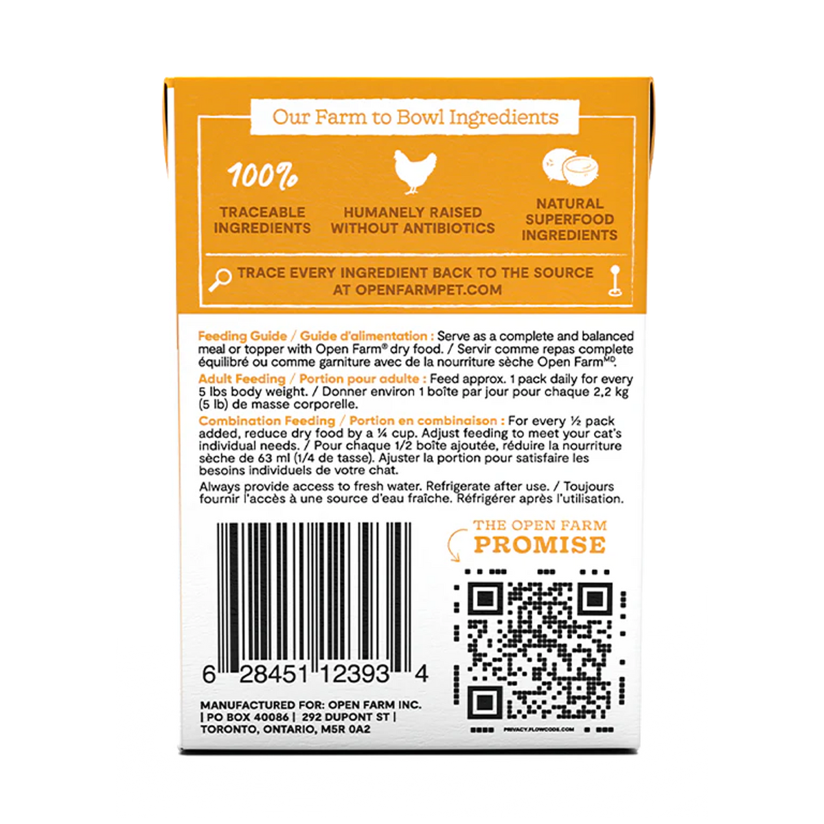 Open Farm Grain Free Harvest Chicken Rustic Blend Cat Food