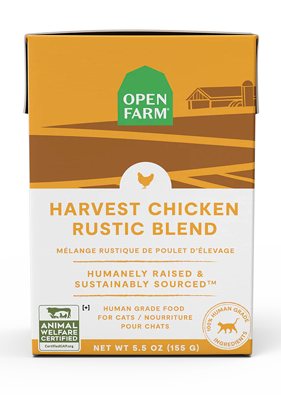 Open Farm Grain Free Harvest Chicken Rustic Blend Cat Food