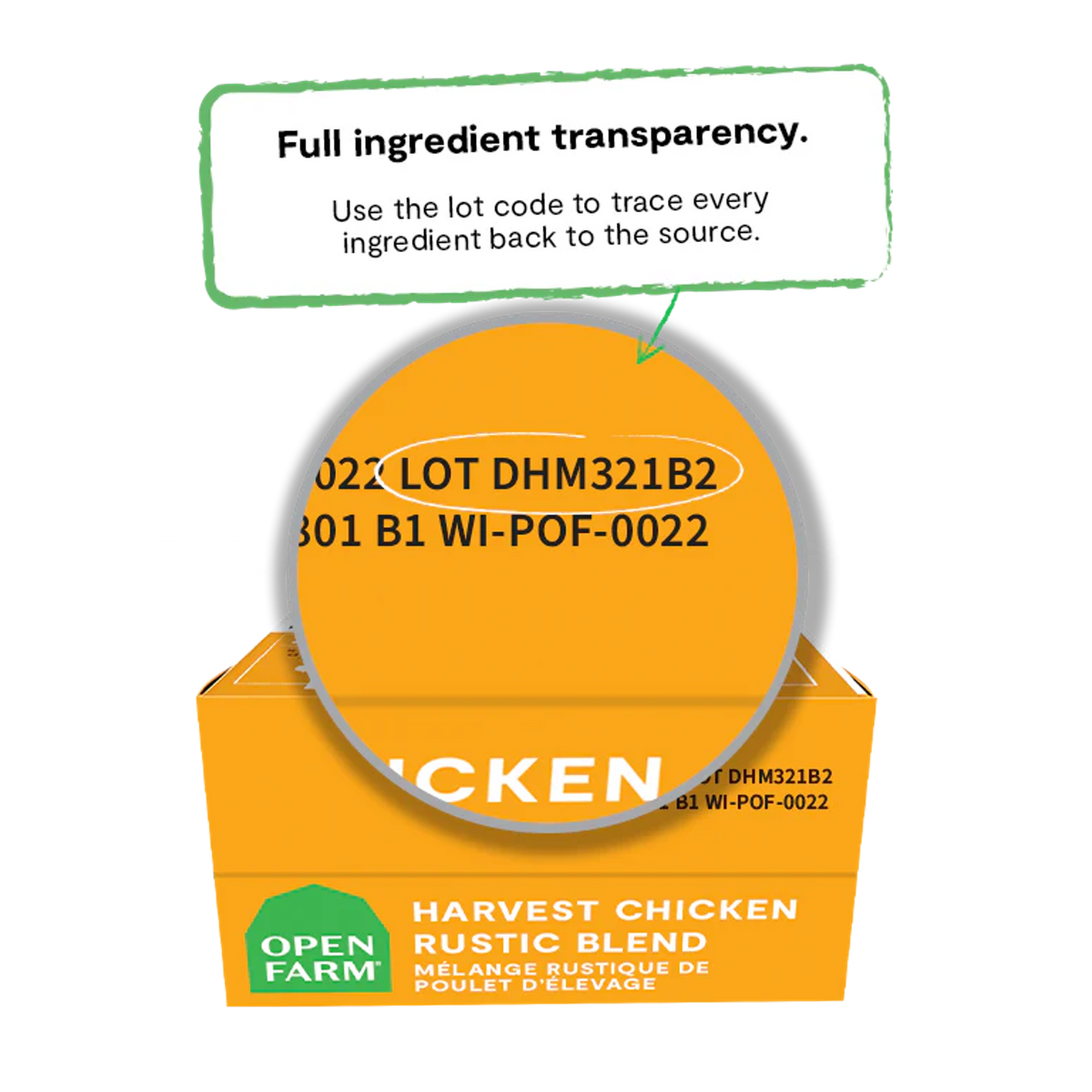 Open Farm Grain Free Harvest Chicken Rustic Blend Cat Food